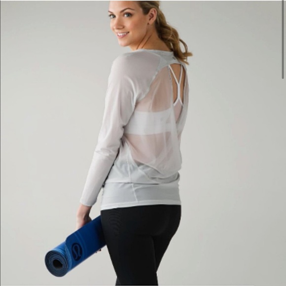 Lululemon “If You’re Lucky” Sheer Top - Picture 2 of 7